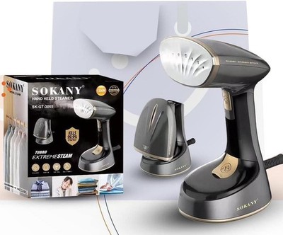 Hand Steamer, 120Ml, 1100W, Extreme Steam, Foldable, Kill's 99.9% Of Bacteria