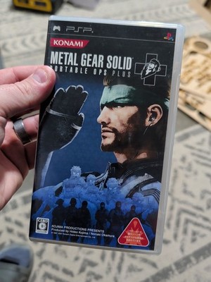 Metal Gear Solid: Portable Ops Plus (Sony PSP, 2007) Complete Japan Version 