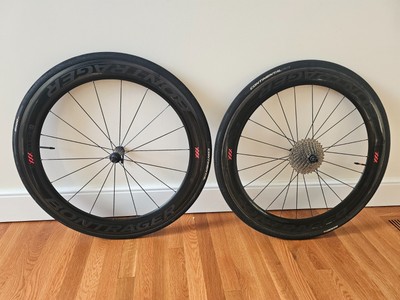 Bontrager XXX6 rim brake wheelset + GP5000 28C + TPU tubes (READ description)