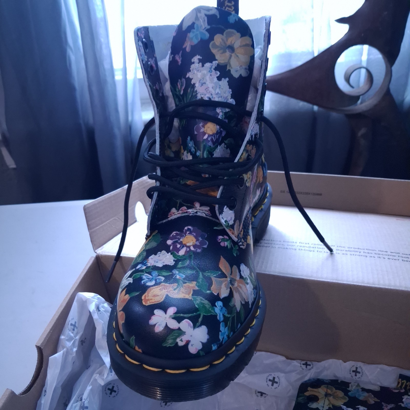 Doc Martens Pascal DF Backhand  Boots AirWair Cushion Oil Slip Resistant Sole 9 thumbnail 3