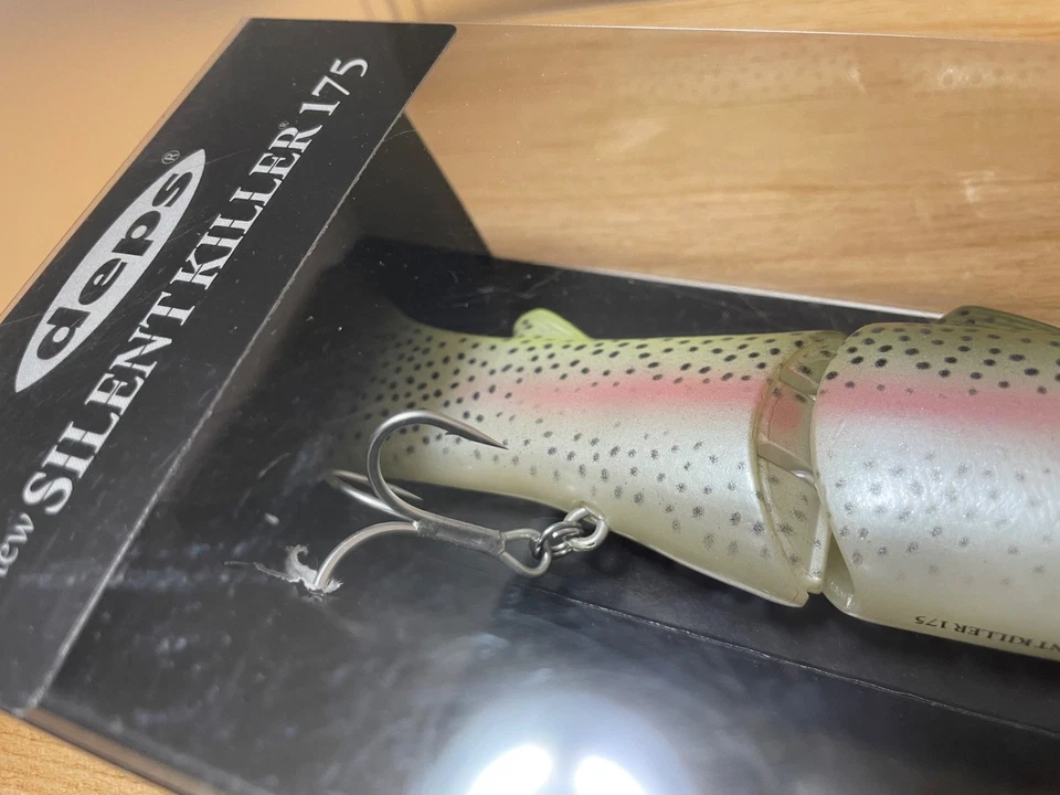 deps nuevo SILENT KILLER 175 #94 Real Trucha Swimbait señuelo sin usar tobogán nadador Foto 4 de 4