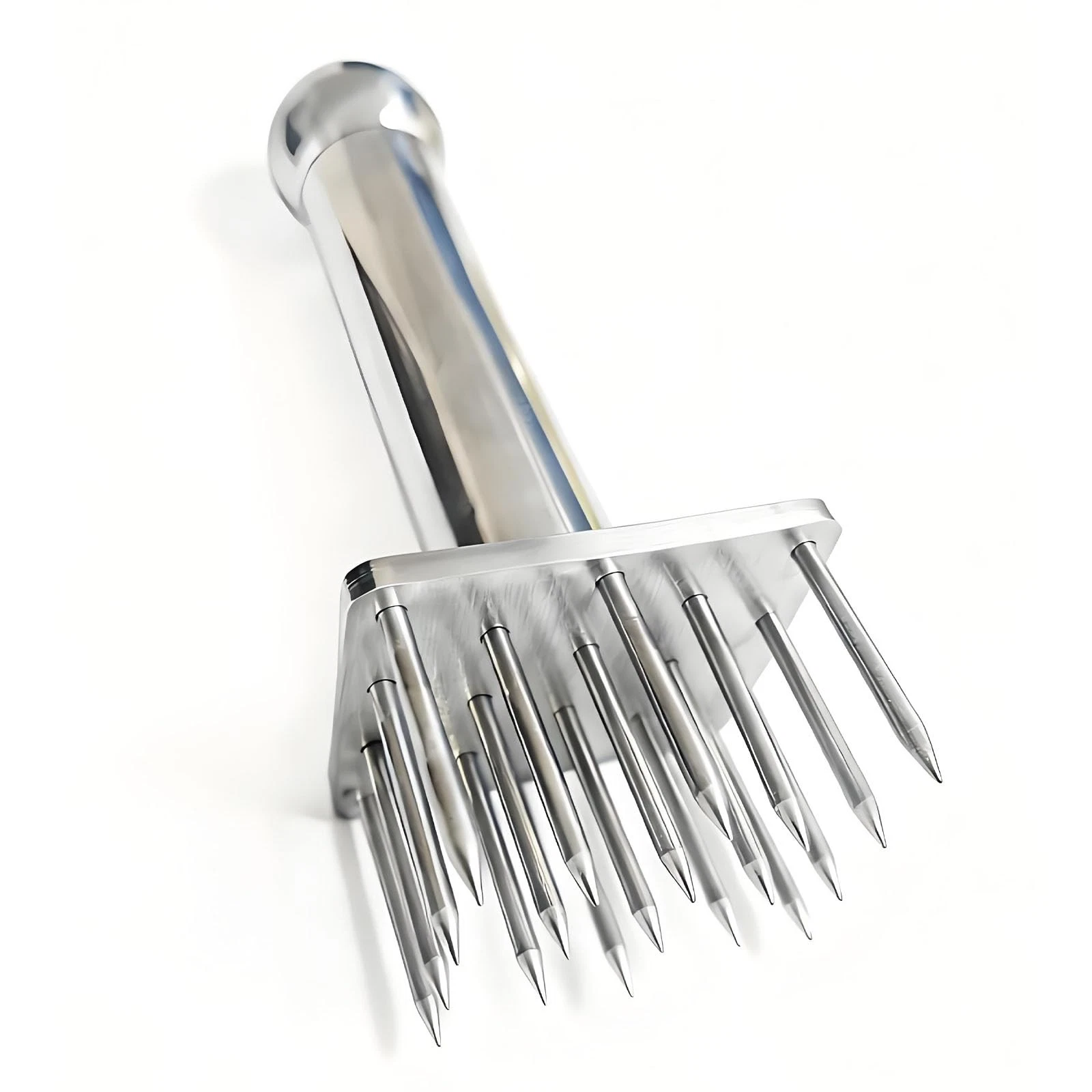 Stainless Steel Meat Tenderizer Tool with 18 Needles - No Spring Design, Dish...
Opens in a new wind