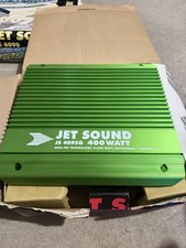 Jet Sound JS 4095G Car Amplifier - 400w Mos Fet Switching - Great Condition