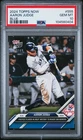 2024 Topps Now AARON JUDGE #555 Fastest To 300 Homers New York YANKEES PSA 10!