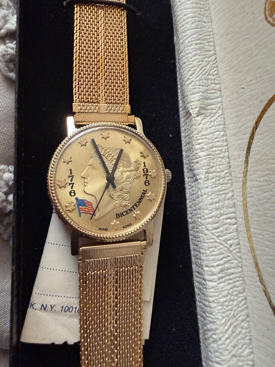 世界の腕時計No.90〜No.102、No.110 GENOVA ELECTRONICALLY TIMED SWISS WATCH 1776-1976 BICENTENNIAL