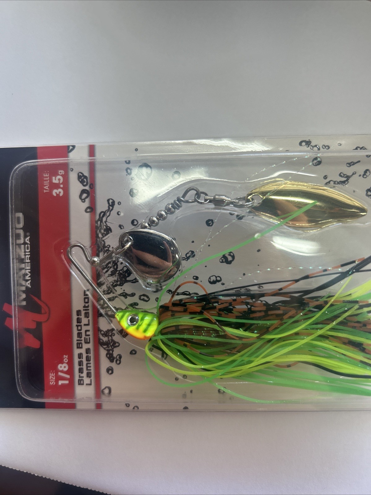 (6) Matzuo Kamikazi 1/8oz Spinnerbait Fire Tiger Lot Of 6 - Image 3