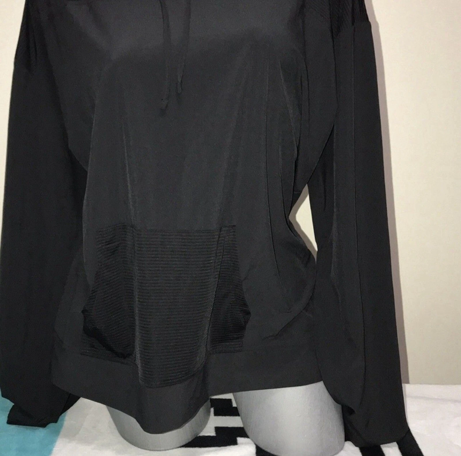 UNDERCOVER Felpa con cappuccio maglione sportivo Victoria's Secret leggera con tasche.TG. LARGE