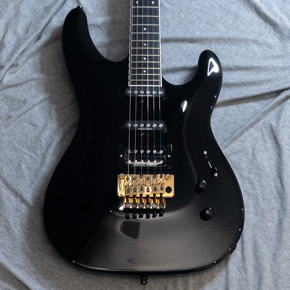 Aria Pro II RS CUSTOM BK Black RS Series 2 Electric Guitar