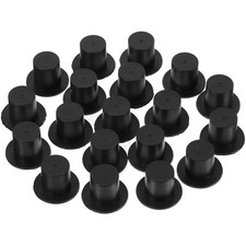 100 Pcs Party Hats Miniature Plastic Top for Snowmen Crafts New Years Christmas