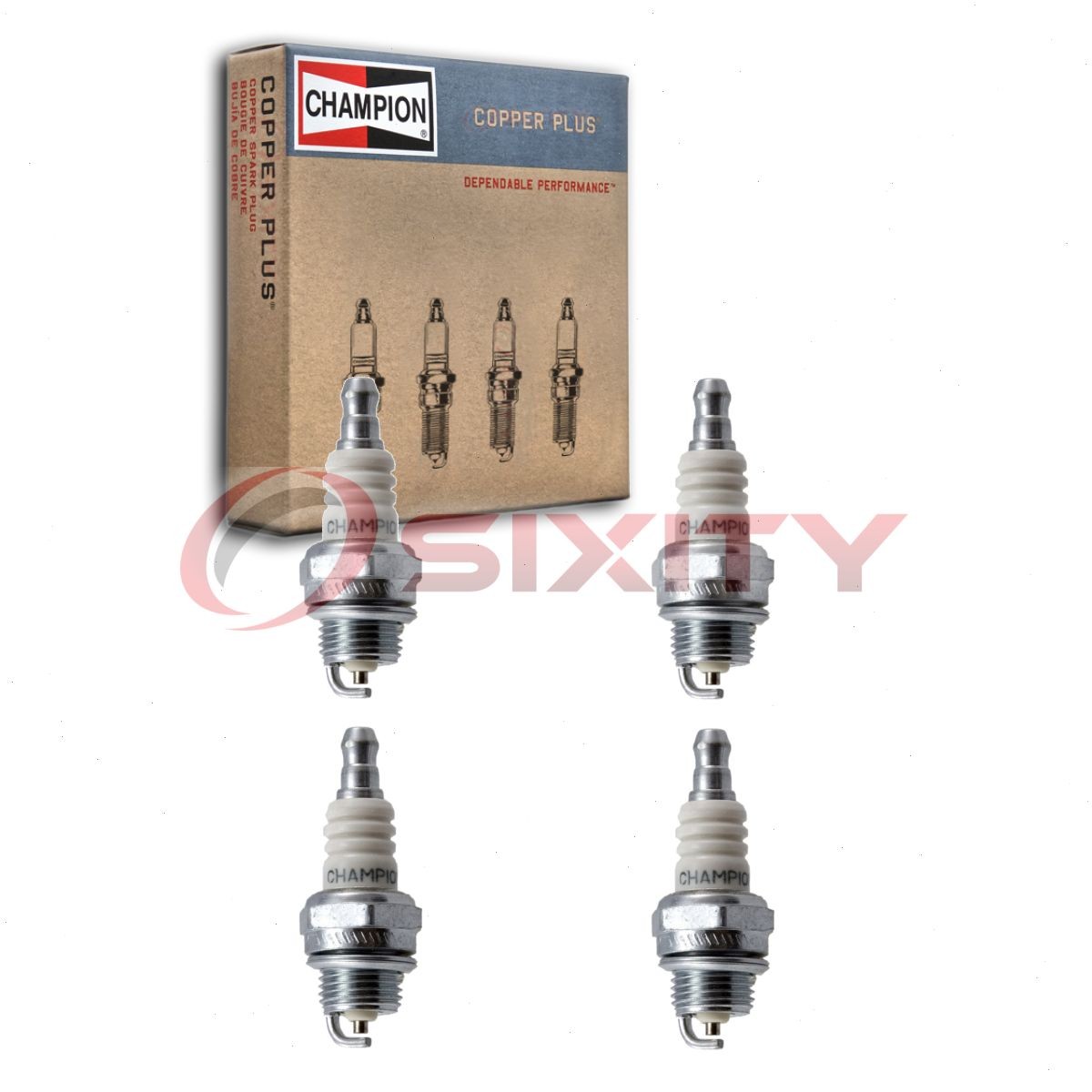 4 pc Champion Copper Plus 863-1 Spark Plugs for RCJ8Y 94199 6759 6726 4972 in