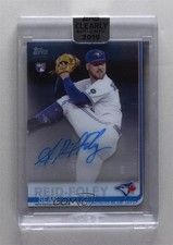 2019 Topps Clearly Authentic Auto Sean Reid-Foley #CAA-SR Auto 8cg