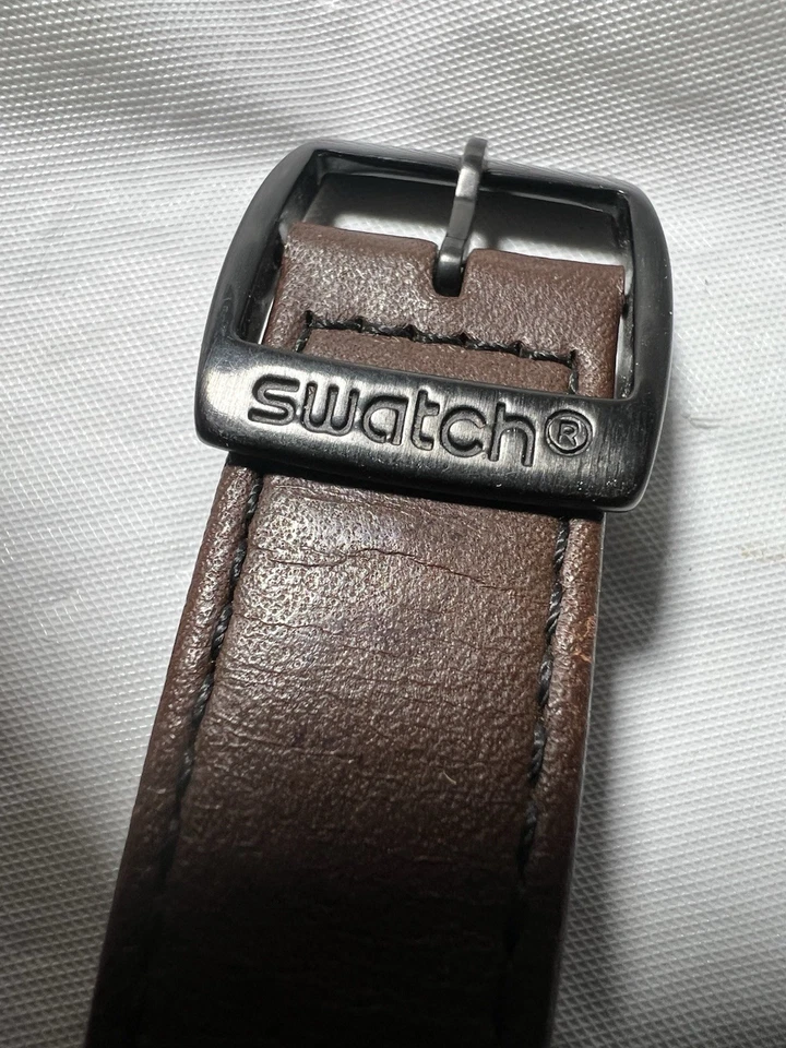 swatch irony special unit,YWN402/YWB402C, 42 mm super luminous, Wr30M,date, men’ - Image 3 of 4