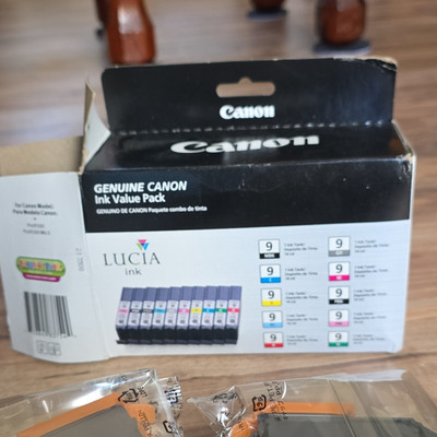Canon Genuine LUCIA PGI-9 Value Pack Ink for PIXMA Pro9500/Pro9500 Mark II