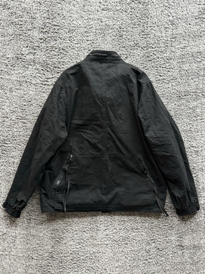 Chaqueta utilitaria militar recortada modular Wtaps SS19 en negro talla 02 Foto 2 de 4