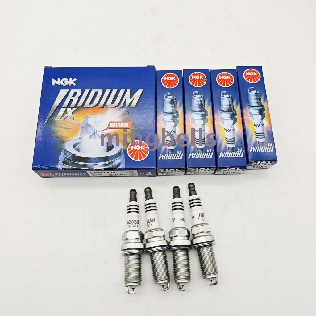 Iridium IX Spark Plugs set of 4 Upgrade Hellcat For NGK LFR7AIX 2309 NGK
