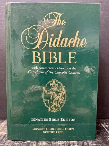 The Didache Bible Commentaries Based Catechism of the Catholic Church Like New U