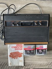 Atari 2600 Console Bundle with Games