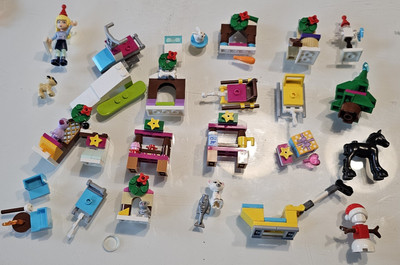 LEGO Friends ADVENTSKALENDER 41326 2017 komplett doppelt vorhanden