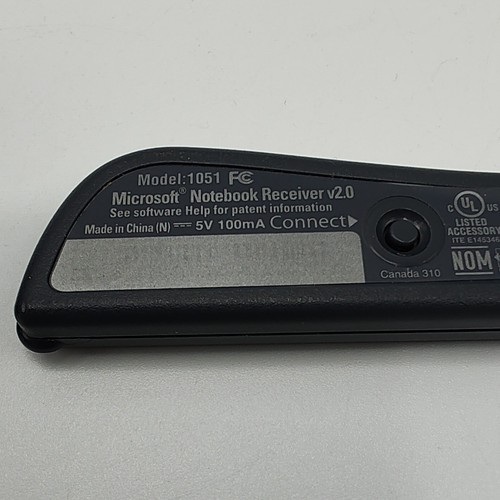Microsoft 1056 Wireless Notebook Optical Mouse 3000 MSK-1056 With USB Receiver - Picture 5 of 6