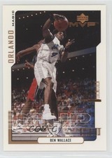 2000-01 Upper Deck MVP Ben Wallace #123 HOF 0j24