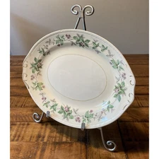 Homer Laughlin Eggshell Georgian Wildberries Serving Platter 12" Small Chip