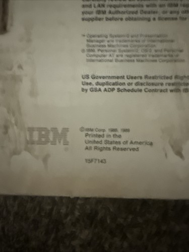 IBM OS/2 Extended Edition Ver 1.2 Never Used - Picture 15 of 15