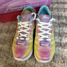 SSPORT by Skechers Girls Sneakers Size 4. New