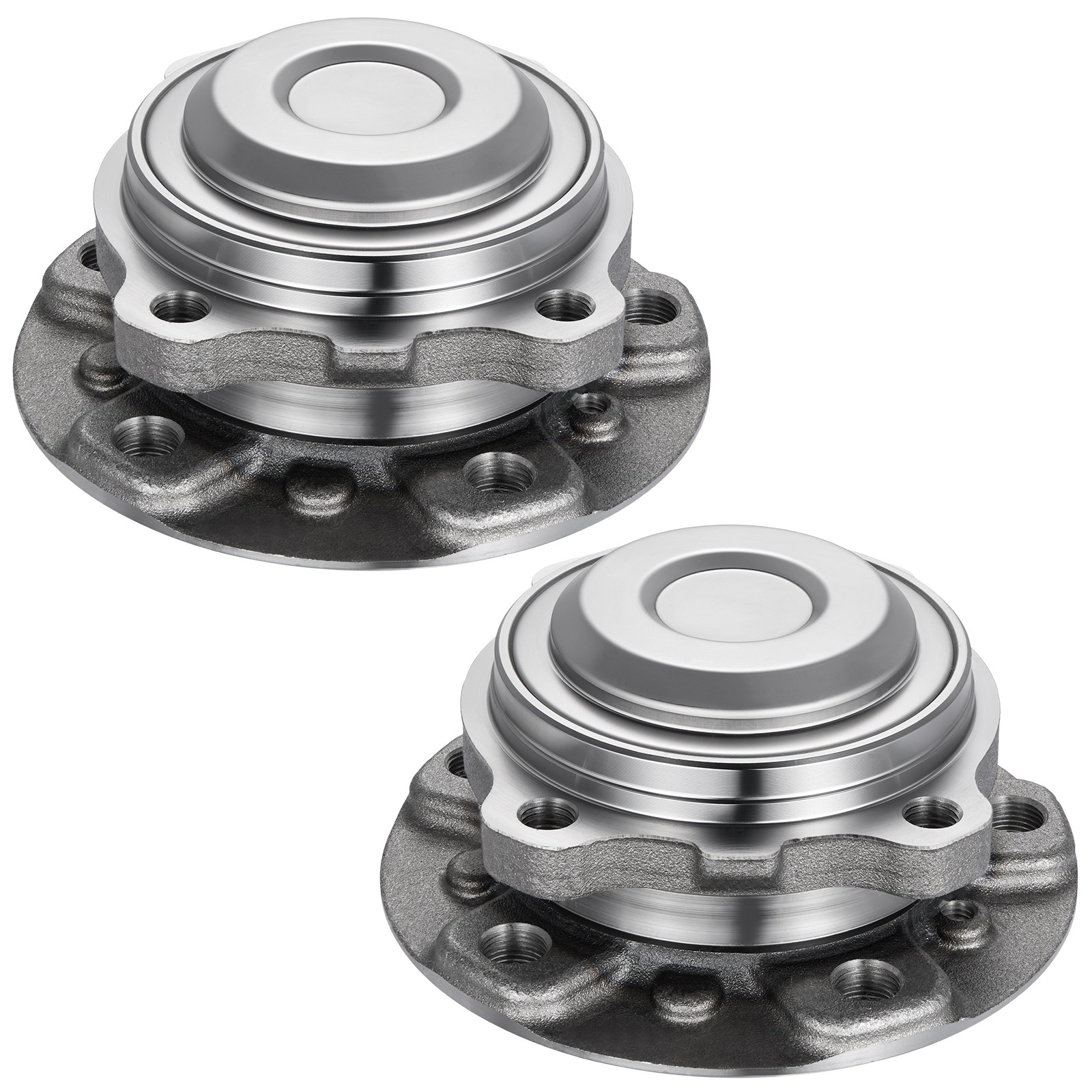 Set of 2 Front Wheel Hub Assembly For 2014-2016 BMW 535d 3.0L Rolls-Royce Wraith