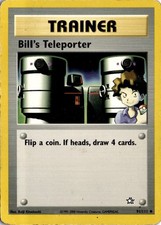 Bill's Teleporter 091/111 Neo Genesis Pokémon Card TCG