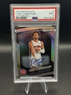 2024-25 Panini Prizm Black #8 Cade Cunningham Autograph PSA 9 Detroit Pistons