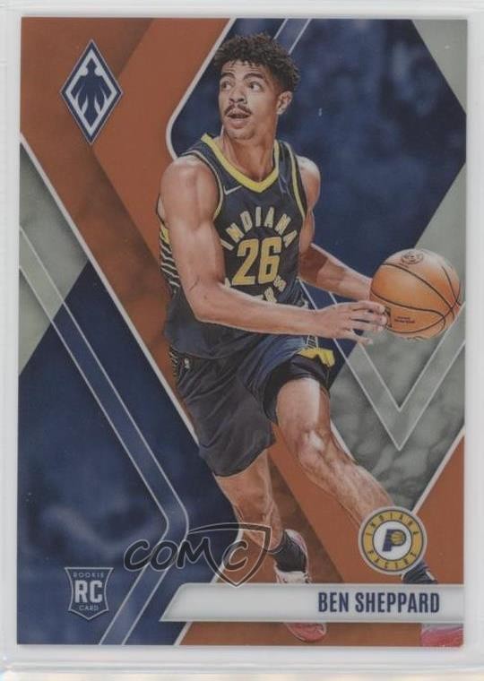 2023-24 Panini Phoenix Rookies Orange 96/99 Ben Sheppard #253 1nn1