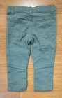 Okie Dokie Baby Moto Pants Green 12M Solid Pattern Elastic Waist Pockets — photo 2