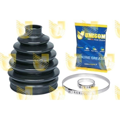 Kit soufflet de cardan Unigom 310273H.2 pour réparation de train avant Audi