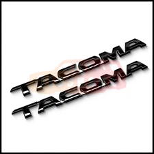 Gloss Black Badge Emblem Letters Tailgate Decal Accessories For 2005-2015 Tacoma