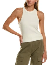 James Perse Cutaway Rib Tank Women's