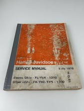 Harley-Davidson 1978 Repair Motorcycle Manuals and Literature for