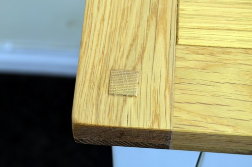 Dorset Glass Display Cabinet Solid Oak Pine in Painted French Ivory Cream - Picture 4 of 6