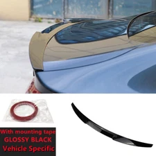 Rear Trunk Spoiler Wing Gloss Black ABS Fit For CHEVROLET Malibu 2016-2024 Sedan