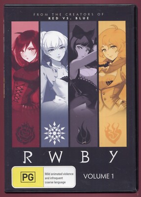 RWBY Volume 1 - Anime DVD R4 | eBay Australia