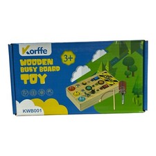 Interactive Wooden Busy Board Toy