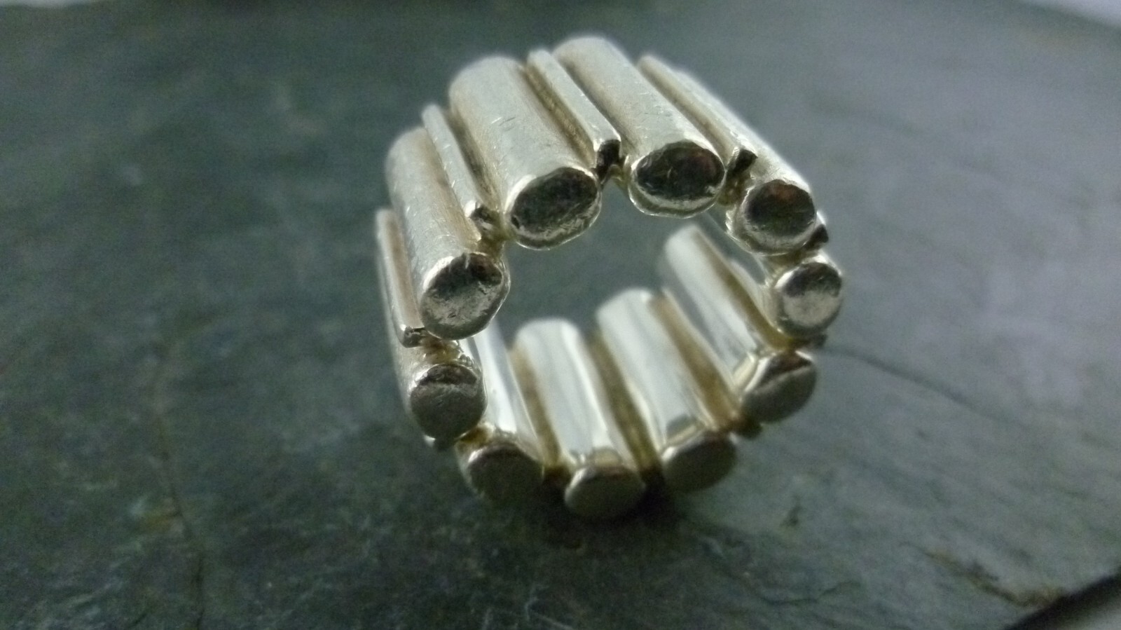 Ring Artist Work Unique Very Solid 925 Sterling S… - image 4