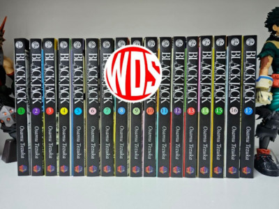 New Black Jack Comic Book English Manga Lot Vol 1-17 (End) by Osamu Tezuka DHL