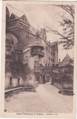 AK  Schloss Rochsburg in Sachsen - Afbeelding 1 van 1