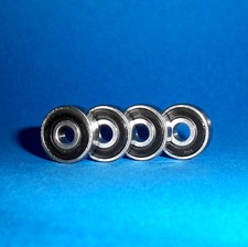 4 Kugellager 607 2RS / 7 x 19 x 6 mm
