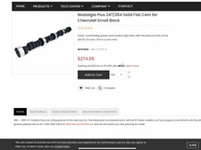 sbc solid lifter camshaft, comp cams, 12-673-4 nostalgia plus cam. 