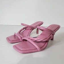 MSRP $78 Express Heels Womens Size 8 Pink Fau...