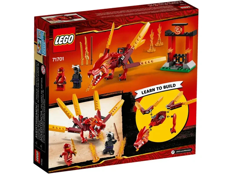 Lego Kai's Fire Dragon 71701 NINJAGO Minifigure Building Set | eBay