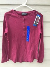 Seg'ments Essentials women's long sleeve lace top,