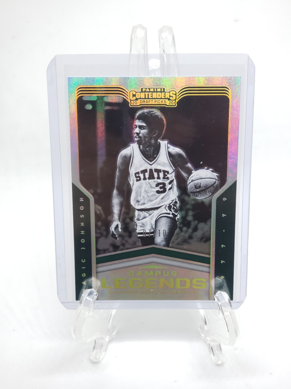 2020 RARE Contenders Campus Legends Magic Johnson /10 SP