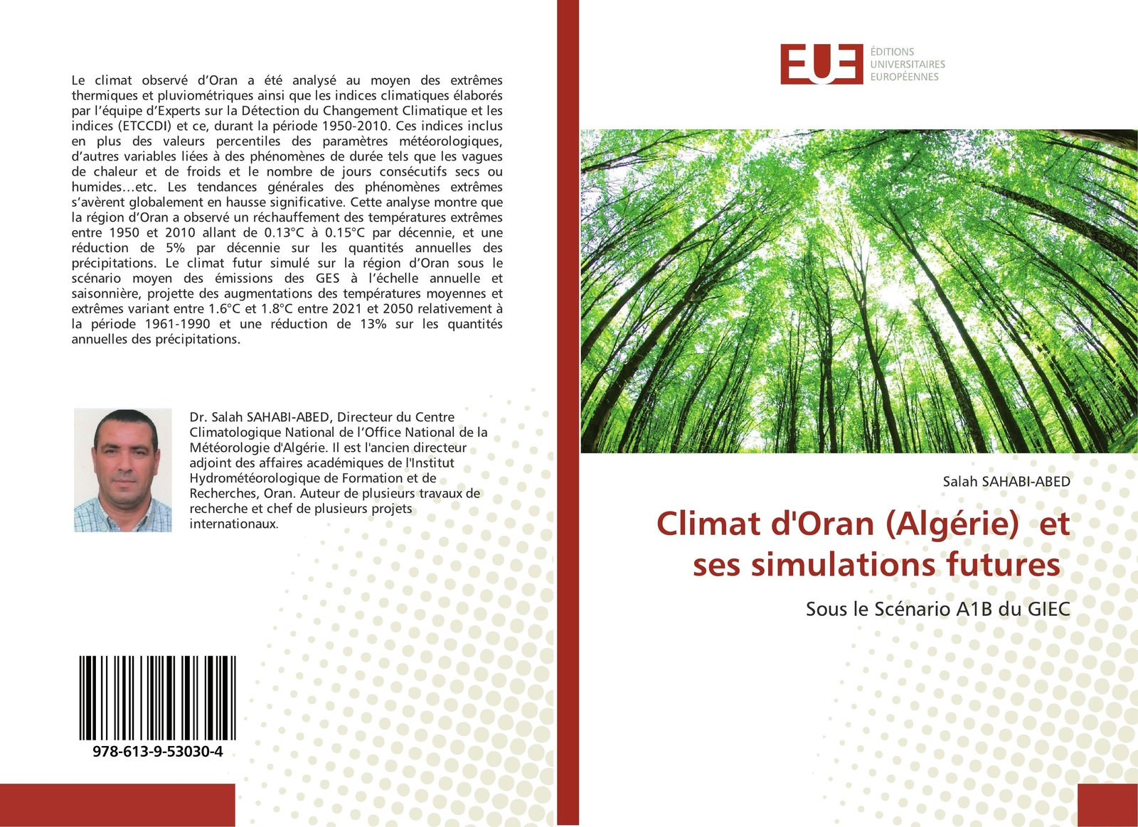 Salah Sahabi-abed | Climat D'oran (algérie) Et Ses Simulations Futures